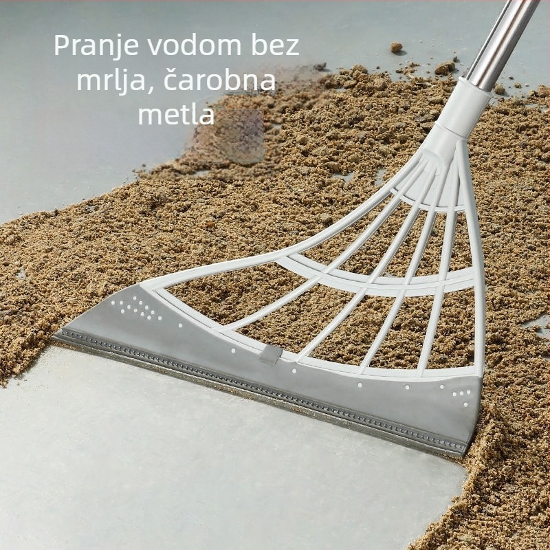Čarobna metla i lopatica za prašinu – ne lijepi dlake, čišćenje kupaonice i poda