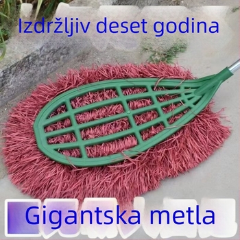 Velika metla za sanitarno čišćenje dvorišta, pogodna za tvornice, radionice i kućna dvorišta, za čišćenje podova.