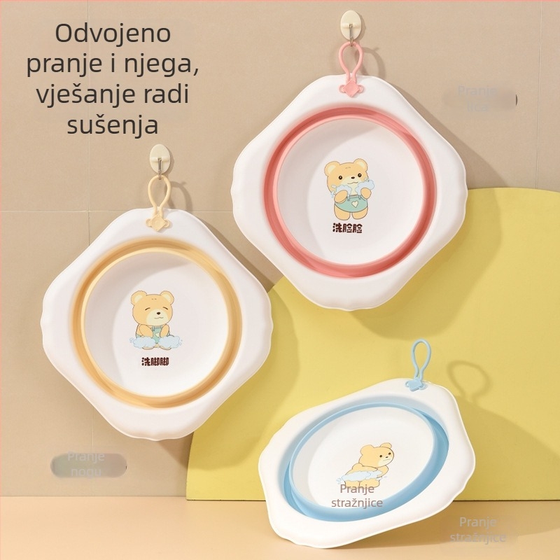 Sklopiva dječja posuda za pranje lica, plastična posuda za novorođenčad