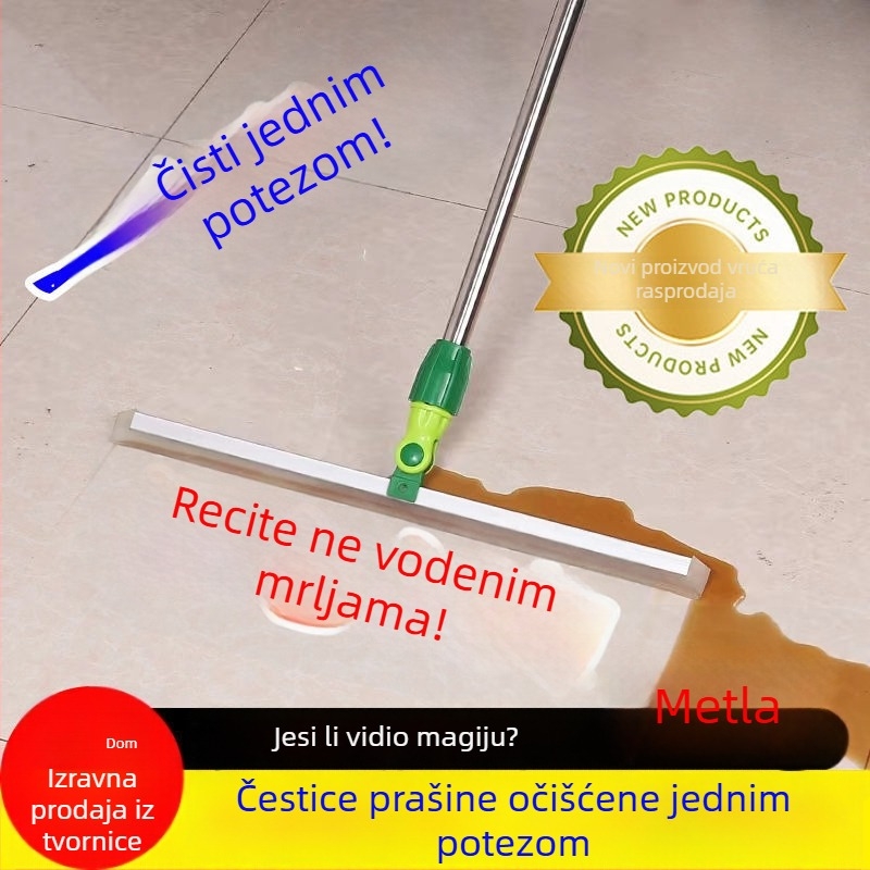 Sijie silikon mop za pod, za kupaonu, keramičke pločice i drvene podove