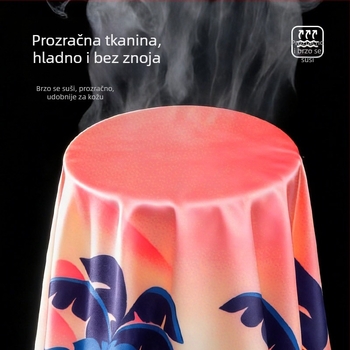 Muške brzosušeće kupaće šorceve srednje duljine, s otiskom, poliester