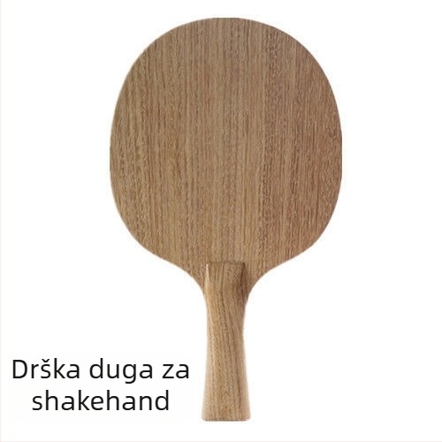 Profesionalna ploča za stolni tenis — masivno ružino drvo, jednodjelna konstrukcija, ofenzivni stil.