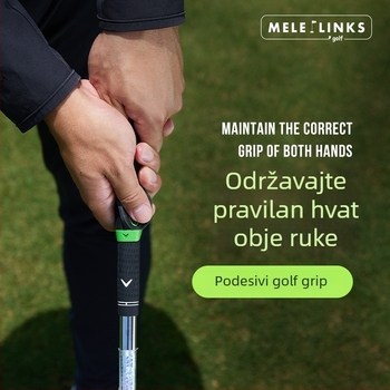 Prilagodljiv korektor držanja golf palice za treniranje zamaha