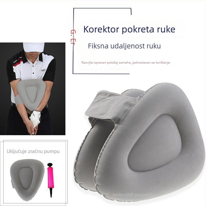 Trokutni korektor golfsko zamah — alat za položaj ruke i pokret pri puttingu