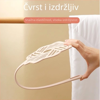 Četka za prašinu za deke i jakne s punom, pahuljasta, izdržljiva, okrugla glavom, kućna upotreba