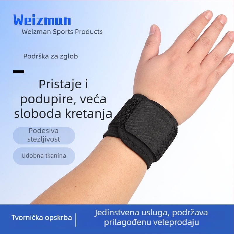 Zglobna narukvica za tenis, košarku, odbojku i badminton – kompresijska zaštita zgloba