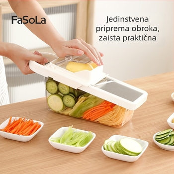 FaSoLa višenamjenski kuhinjski naribac i sjeckalica za krumpire i povrće