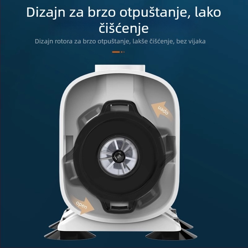 Potopna pumpa za akvarij s bočnim usisavanjem, mala cirkulacijska pumpa za izmjenu vode, tiho djeluje