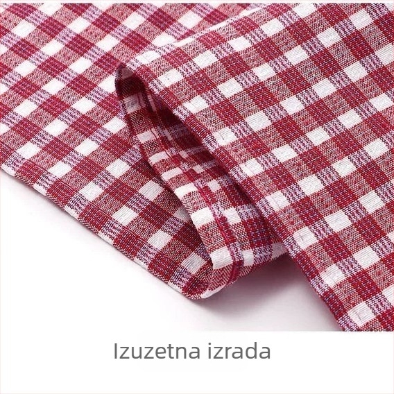 Platnena pregača s višestrukim džepovima, u križnom stilu, za bariste i vrtlarstvo