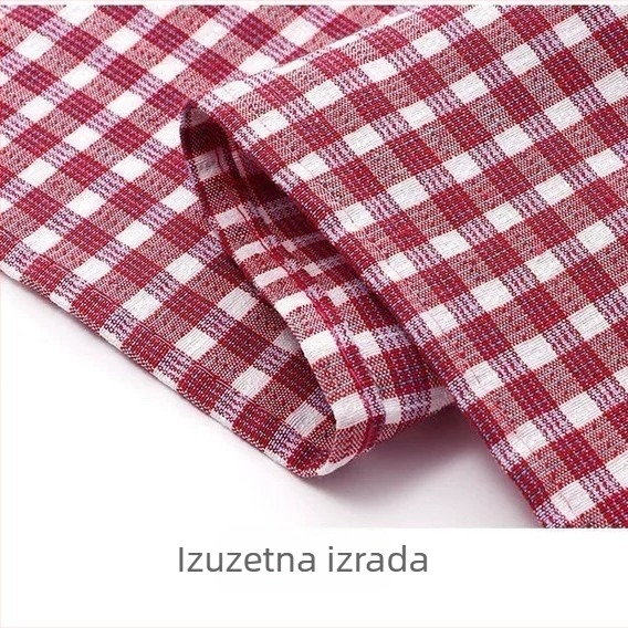 Platnena pregača s višestrukim džepovima, u križnom stilu, za bariste i vrtlarstvo