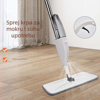 Mop sa sprejem za mokro i suho čišćenje, 3-u-1 kućni mop, jednostavan za korištenje