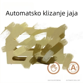 4-etasni klizni kutija za skladištenje jaja za bočne vrata hladnjaka – ljestvični organizator jaja s velikim kapacitetom i automatskim valjkom za jaja