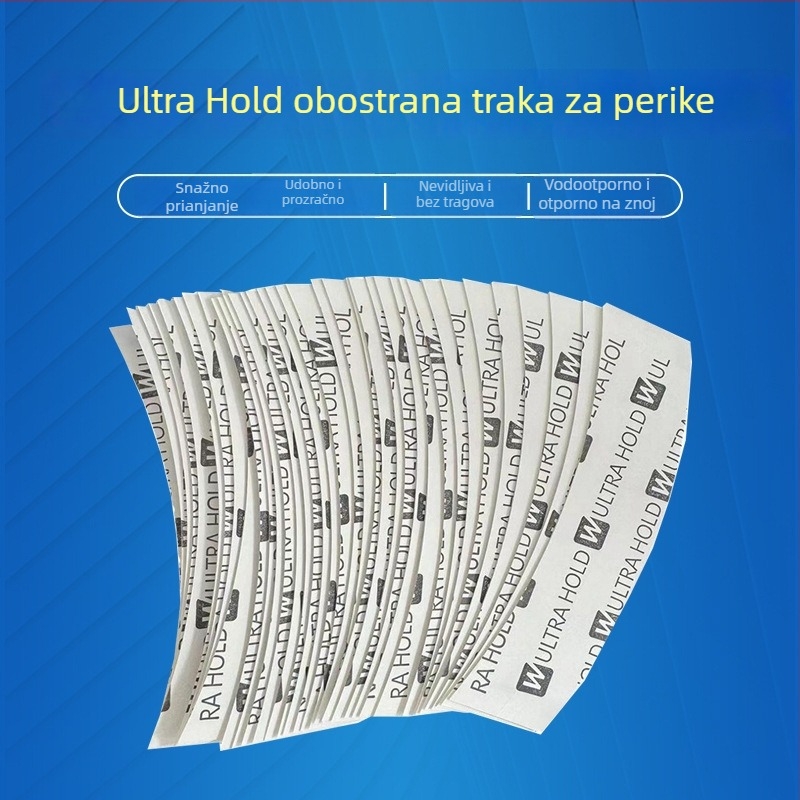 Kelanshiyun Ultra Hold No-Shine dvostrana traka za perike, bez šavova