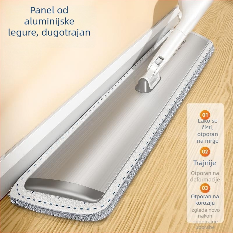 Baojiajie P20 kućni sprej ravni mop – mokro i suho, dvostruka uporaba, veliki