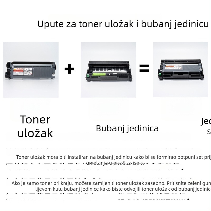 LT2451 Držač bubnja i toner kazete za Lenovo pisače M7455DNF, M7675DXF, LJ2655DN