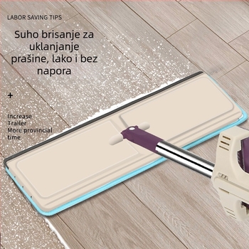 Ploški mop s kantom za kućnu upotrebu
