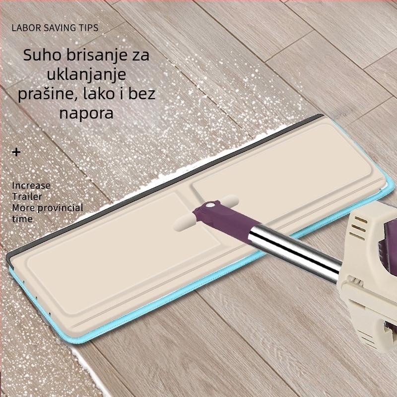 Ploški mop s kantom za kućnu upotrebu
