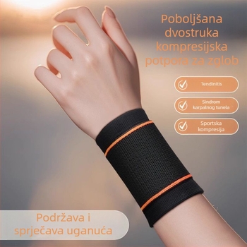 Remen za zglob protiv uganuća — podržavajuća manžetna za zglob i tetivnu ovojnicu, za žene i muškarce, badminton