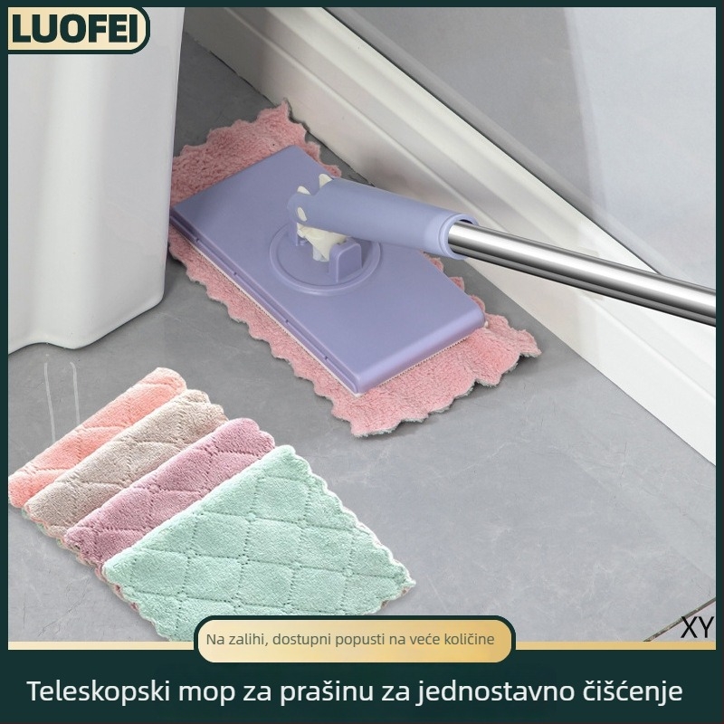 Elektrostatne maramice za lice i mali mop za kupaonicu, višekratno upotrebljive netkane krpe