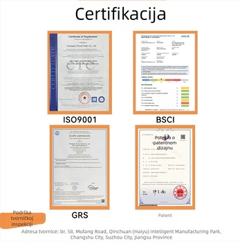 Kućna glava mopa s ljepiljivom za podove, visoka apsorpcija, debelo uvijena zamjenska krpa