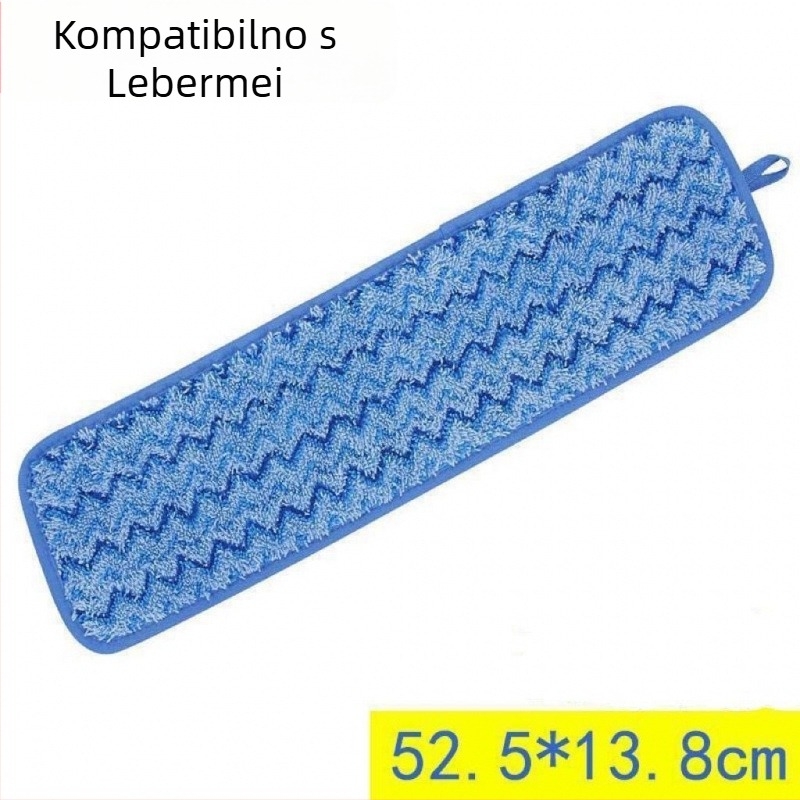 Nadomjestna samoljepljiva podloga za Lebomei 18-inčni plosnati mop, debeli jastučić, za hotelsku i kućnu upotrebu