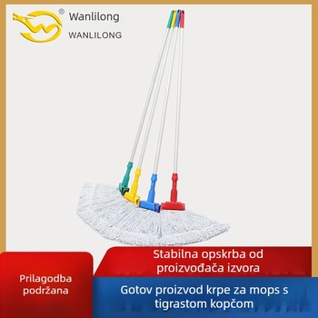 Izdržljiva glava mopa s tkanim remenom i grubom vlaknom, za komercijalnu i kućnu upotrebu