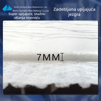 Zamjenski plat za plosnati mop, guste upijanje, za mokro i suho čišćenje, višestruka namjena, glava mopa bez potrebe za ručnim pranjem