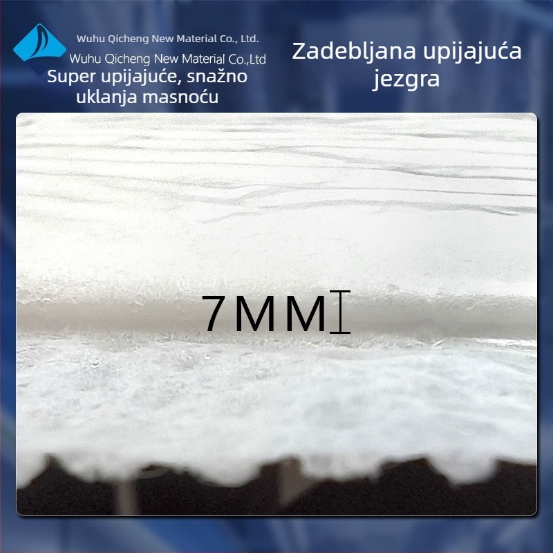 Zamjenski plat za plosnati mop, guste upijanje, za mokro i suho čišćenje, višestruka namjena, glava mopa bez potrebe za ručnim pranjem