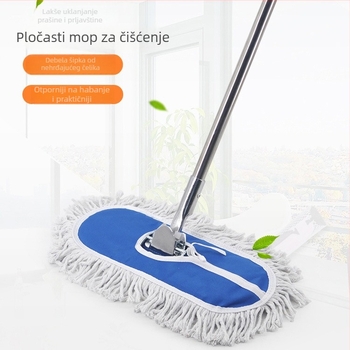 Pamuk gaz mop za pločice, veliki format, široka glava