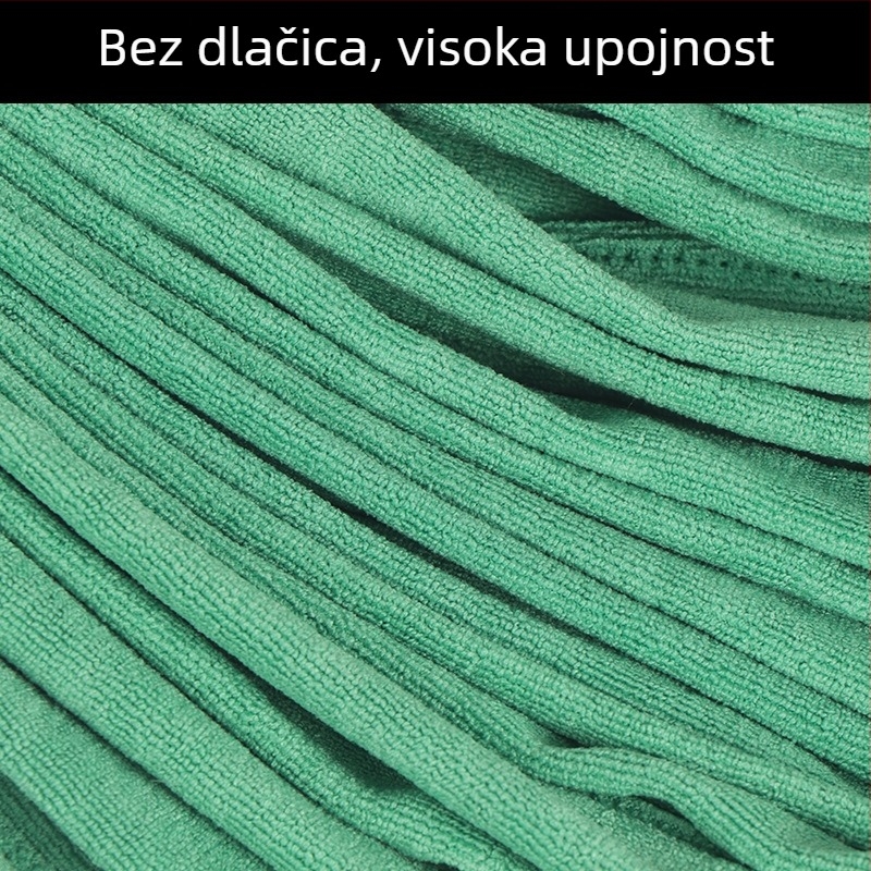 400 g mikrovlaknena tubasta glava mop s tigrovim klipom – zamjenska glava