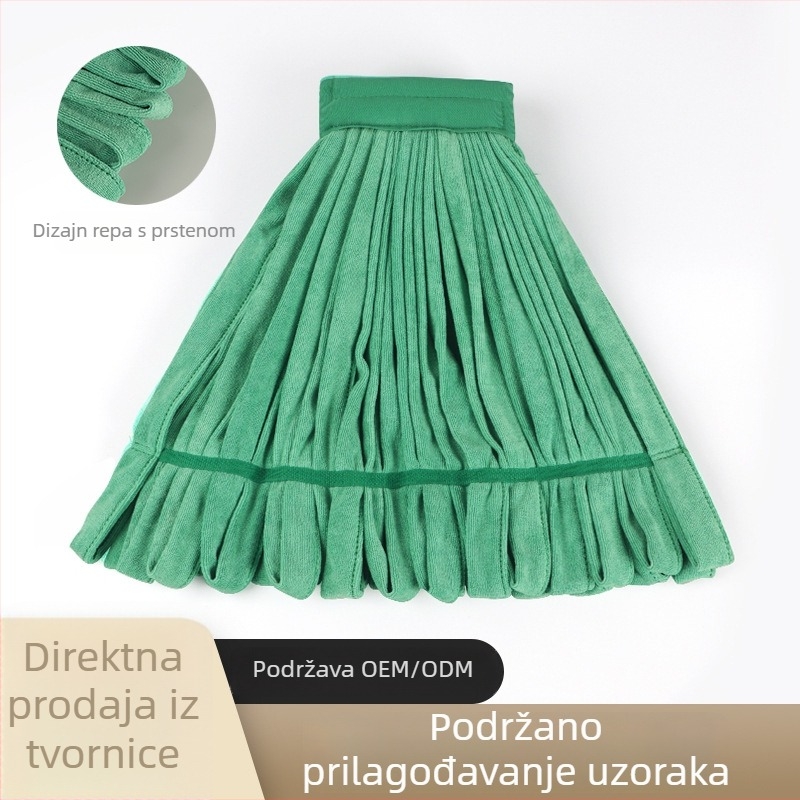 400 g mikrovlaknena tubasta glava mop s tigrovim klipom – zamjenska glava