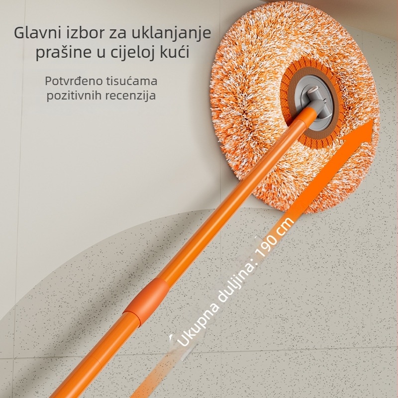 Alat za čišćenje prašine od stropa s perom, kućno čišćenje visokih stropova, mop s motivom suncokreta