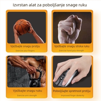 Uređaj za treniranje snage hvata za ruku i podlakticu, rehabilitacija snage prstiju, podesivo naprezanje