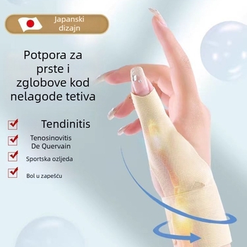 Japanski medicinski zaštitnik zapešća i prstiju, podrška palcu i pokrivanje ožiljka