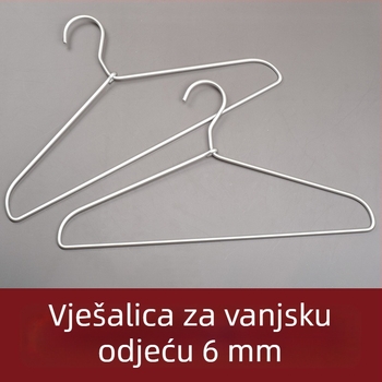 Vješalica za odjeću od aluminijske legure, ojačana za odijela, balkonski podesivi sušilac