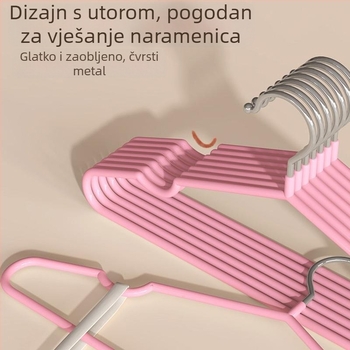 Debela i povećana vješalica za odjeću za studentski dom, protuklizna, ne ostavlja tragove na ramenima, kućna upotreba