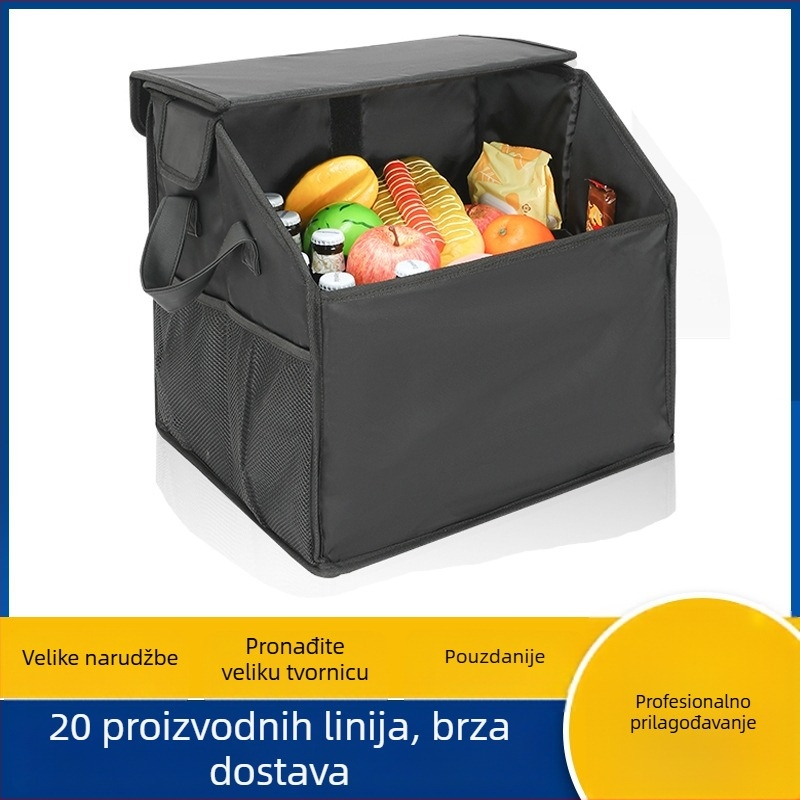 Sklopiva kutija za prtljažnik automobila – višenamjenski organizator, prilagodljiv