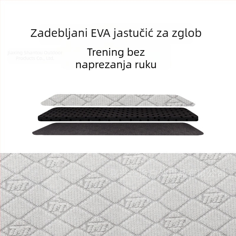 TMT zglobni potporni pojasevi i držači hvatanja za dizanje utega, fitness rukavice s protukliznim dizajnom za zgibove i mrtvo dizanje