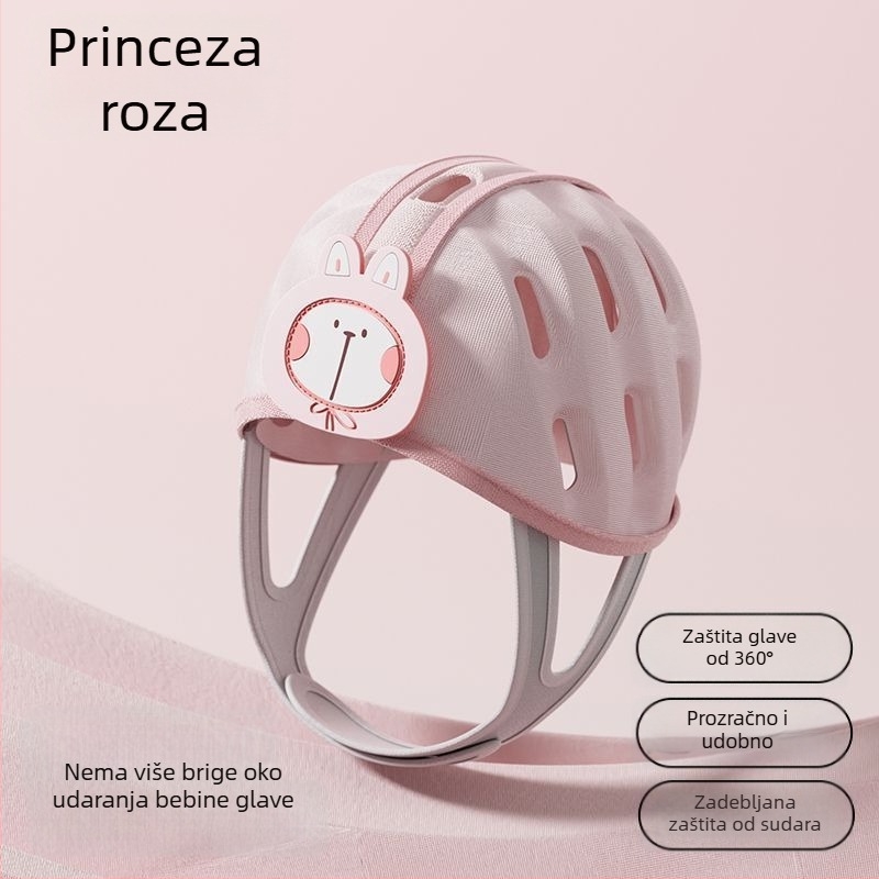 Prozračni dječji zaštitni šlem za glavu – za hodanje, zaštita od udara za bebe