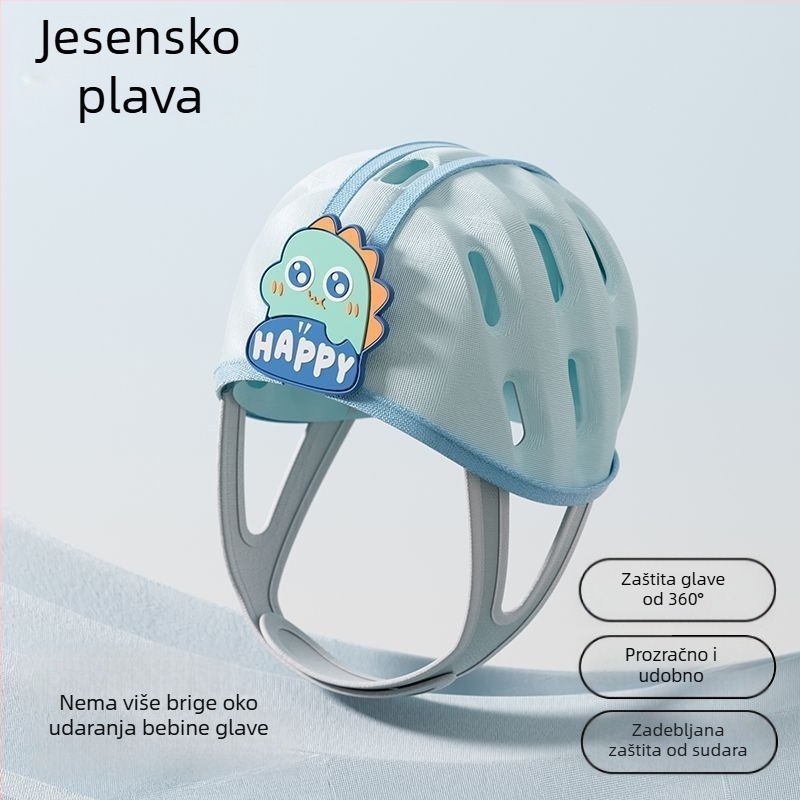 Prozračni dječji zaštitni šlem za glavu – za hodanje, zaštita od udara za bebe