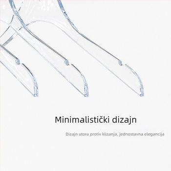 Yunjue akrilni sušilo za odjeću, prozirno i protuklizno, organizator garderobe za donje rublje
