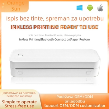 Prijenosni termalni pisač A4 za tetovažne fotografije, bežični Bluetooth, bez tinte, za kućnu uporabu