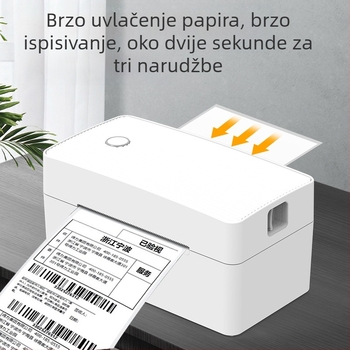 Kompaktni termo pisač za etikete, USB sučelje, širina etiketa 30–80 mm, dimenzije 183×80×65 mm