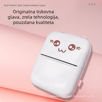 Bluetooth prijenosni termalni pisač za ispis zadataka i naljepnica