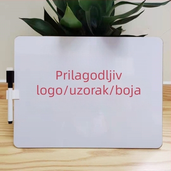 Dvostrana stolna bijela ploča za djecu – za pisanje i poruke