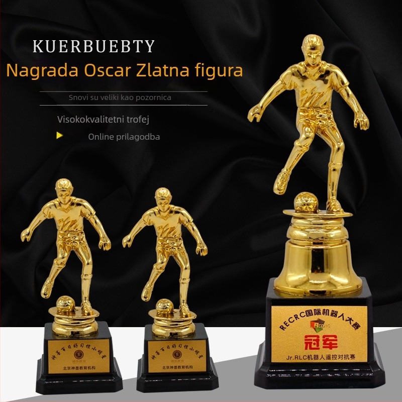 Oskarov pehar za nogomet i košarku na sportskim natjecanjima – suvenir za prvoplasiranog na danu sporta u vrtiću