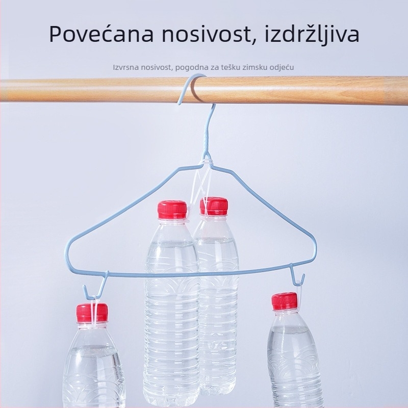 Vješalica za odjeću bez tragova za kućnu upotrebu, vješalica za sušenje i organizator sobe za studente