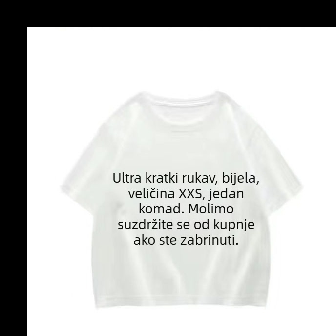 Ženski crop top s kratkim rukavima, zip sa prednje strane i polo ovratnik, uski kroj, ljetni street style