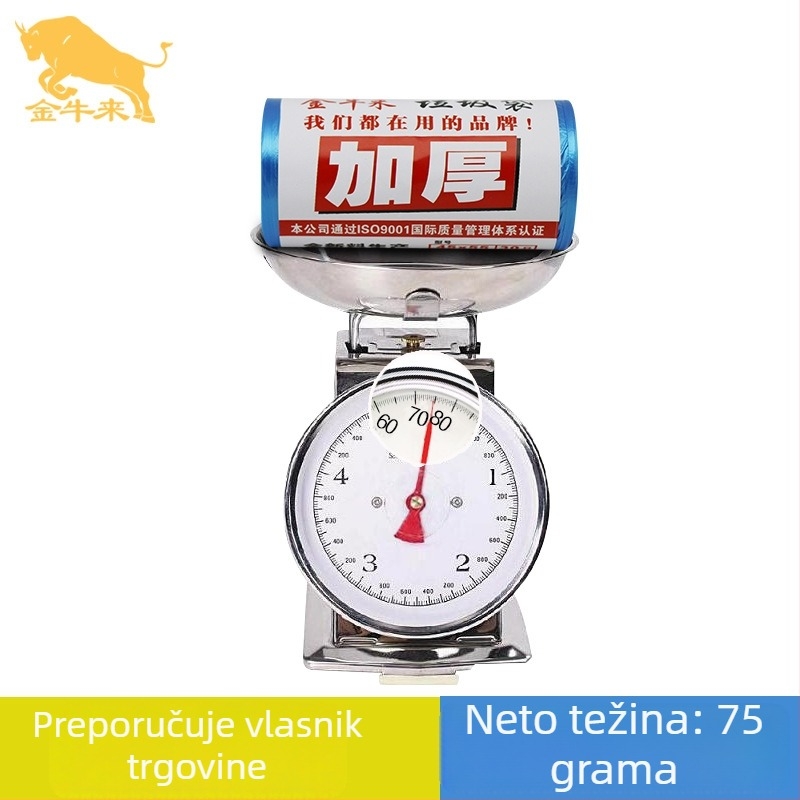 Jednokratne pojačane vreće za otpad, bojane, male i srednje veličine, za hotele, kuhinje, kućnu i poslovnu upotrebu