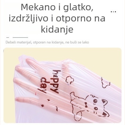 Velike vreće za smeće za mačke sa šnalom, prenosive, kuhinjske debele plastične vrećice